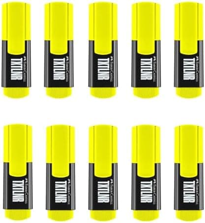 Faber-Castell 154218 Textmarker Set TXTLNR - 8 Pastell Marker für Kinder und Erwachsene | Dichte Farbgebung, Portabel De