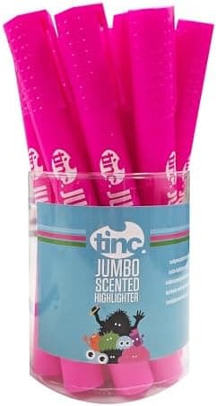 Tinc Jumhltpk X-Large Langlebig Duft für Kinder in Pink - Markierstift mit Dauerspülung, 12 Proportionen - Büro und Schu