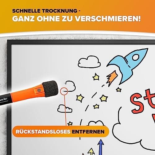 JAWA Whiteboard Marker - Praktische Whiteboardmarker in verschiedenen Farben - Premium Quality - Für Beruf und Privat -
