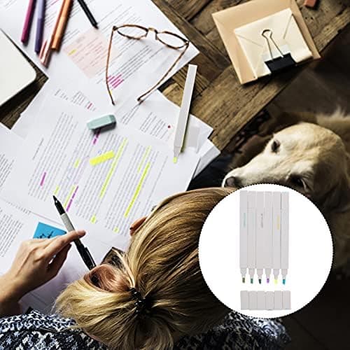 MAGICLULU Fluoreszierende Textmarker Für Schule Und Büro
| MAGICLULU Doppelspitze Markierstifte Leicht Tragbar
| MAGICL