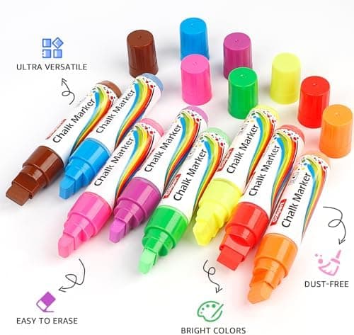 Schwarz Abwischbare Whiteboard Marker 72 Stück für Schule und Büro
| 6 Farben Schwarz Abwischbare Whiteboard Stifte Fei