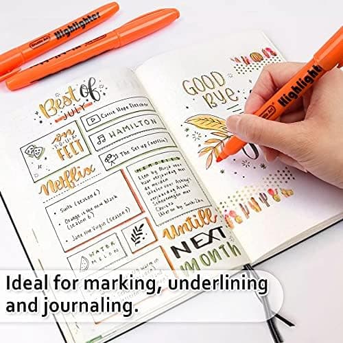Shuttle Art Textmarker, 30 Stifte, Grün, schnell trocknender, ungiftiger, fluoreszierender Markierer für Erwachsene und