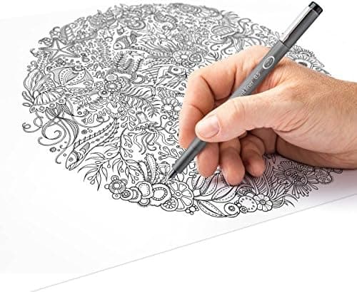 Staedtler Fineliner Schwarz, Set mit 6 Linienbreiten, hohe Qualität, Dokumentenecht, Montage, 308 SB6P
| Staedtler Pigm