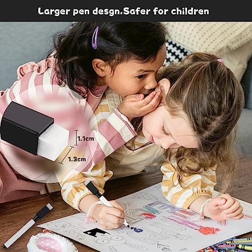 Tintenfree VOTON Whiteboard Marker - 10 Farben, Magnetwhiteboard Stifte und Radiergummi Set für professionelle Whiteboa