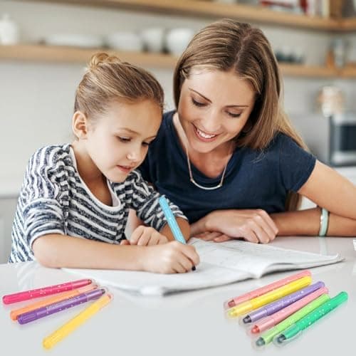 Bibel Textmarker, 12 Farben, No Bleed Dry Fast Highlighter für Tagebuch, Bibel oder Notizbuch im Büro oder Schule