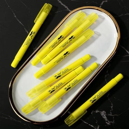 Mr. Pen No Bleed Gel Bible Highlighters - Durable Gel-Tinte-Highlighter für Bibel, Pastoren und Studierende
| Mr. Pen N