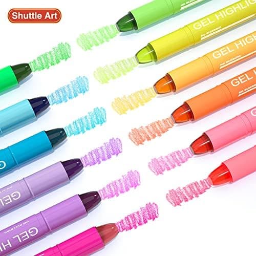 Shuttle Art 12 bunte Bibelmarker für Hervorheben auf dünnem Papier Global Recycled Standard
Shuttle Art 12 bunte Bibelma