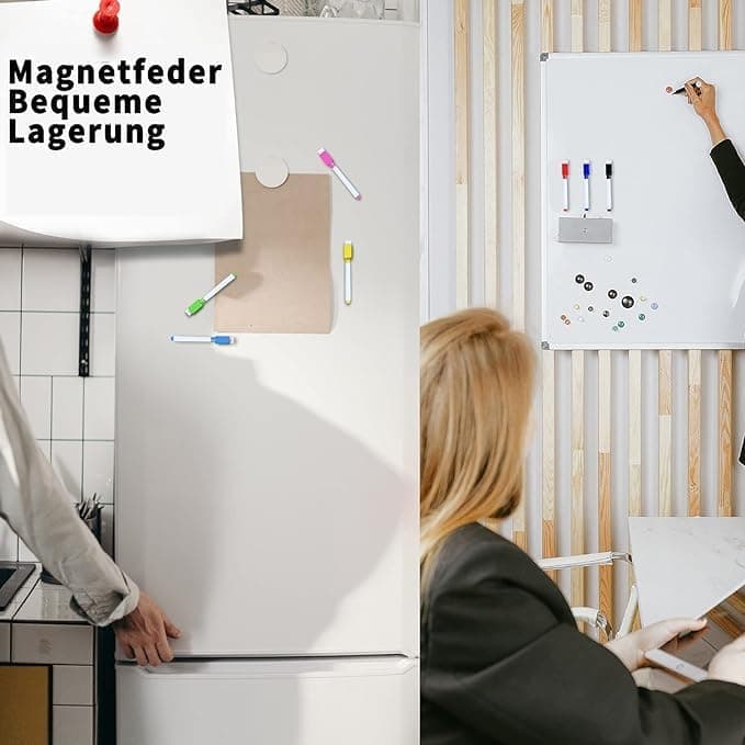 Tintenfree VOTON Whiteboard Marker - 10 Farben, Magnetwhiteboard Stifte und Radiergummi Set für professionelle Whiteboa