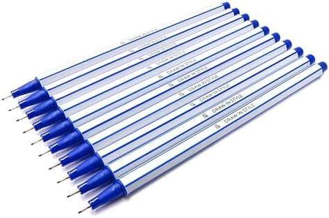 10x Fineliner Schwarz für Precises Schreiben und Zeichnen im Büro und zu Hause
| 10x Metallgefaserte Fineliner mit fein