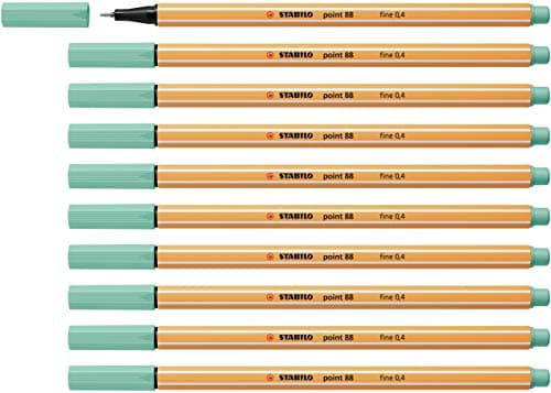 STABILO Fineliner point 88-10er Pack Schwarz für Büro und Studium