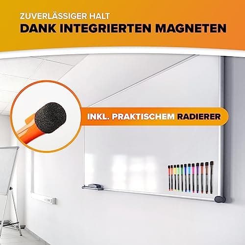 JAWA Whiteboard Marker - Praktische Whiteboardmarker in verschiedenen Farben - Premium Quality - Für Beruf und Privat -