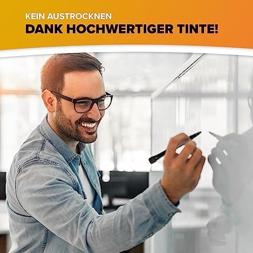 JAWA Whiteboard Marker - Praktische Whiteboardmarker in verschiedenen Farben - Premium Quality - Für Beruf und Privat -
