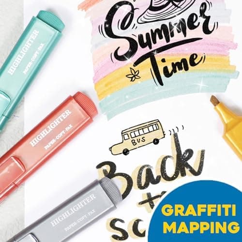 Mini Textmarker Set 30 Stück, Macaron Farben, Ideal für Schule und Büro
| Mini Textmarker Set 30 Stück, Eis-am-Stiel De