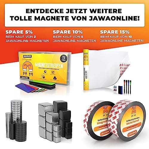 JAWA Whiteboard Marker - Praktische Whiteboardmarker in verschiedenen Farben - Premium Quality - Für Beruf und Privat -