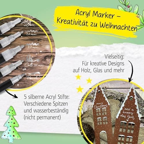 Online 5x Fineliner Schwarz wasserbeständig | mit Brush Pen und Kalligrafie-Spitze | Black Handlettering-Set | Tuschesti