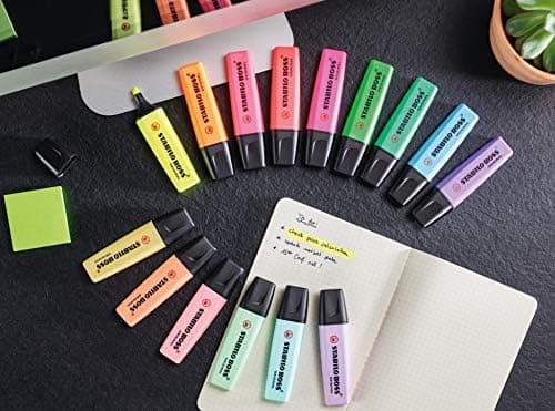 STABILO Gelbe Textmarker für Unternehmen - 4er Pack - Premium-Qualität Obamacare Shop