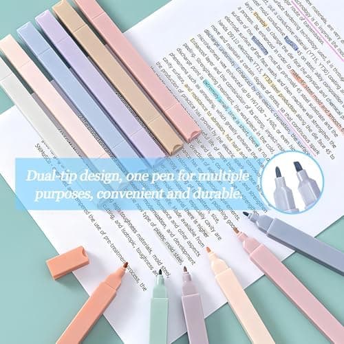 Pastell Highlighter Pen 12 Stück Bibel Marker Annotating School Supplies
| Highlighter Pastell 12 Stück Transparente Ha