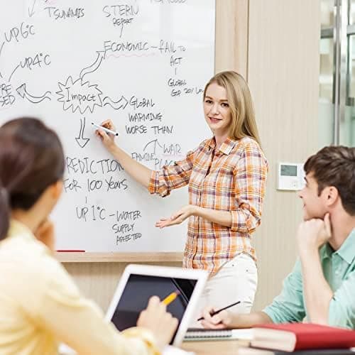 **Tiefgraue Magnetische Whiteboard Stifte, 10 Stück Abwischbar für Whiteboards und Memoboard**
| **Magnetische Folienst