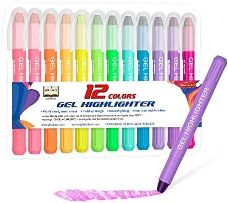 Shuttle Art 12 bunte Bibelmarker für Hervorheben auf dünnem Papier Global Recycled Standard
Shuttle Art 12 bunte Bibelma