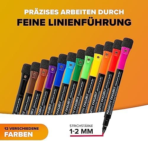 JAWA Whiteboard Marker - Praktische Whiteboardmarker in verschiedenen Farben - Premium Quality - Für Beruf und Privat -