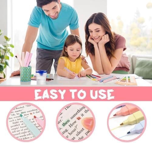 Pastellfarbiger Ästhetischer 12-PKS Textmarker für Journal und Bibel
| No-Bleed Highlighter mit weicher Keilspitze zur