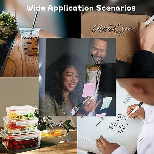 Tintenfree VOTON Whiteboard Marker - 10 Farben, Magnetwhiteboard Stifte und Radiergummi Set für professionelle Whiteboa