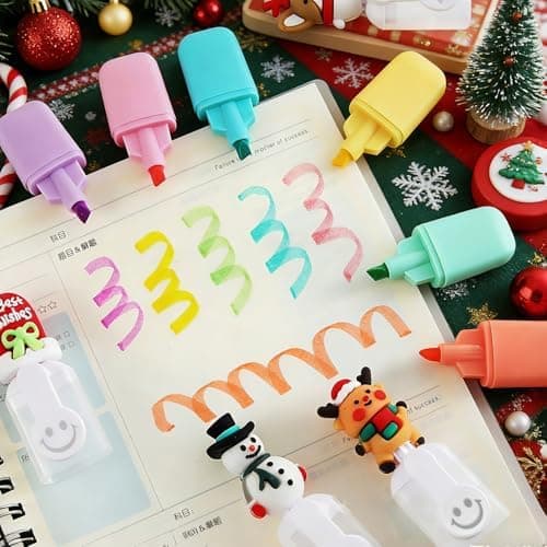 Mini Textmarker Set 30 Stück, Macaron Farben, Ideal für Schule und Büro
| Mini Textmarker Set 30 Stück, Eis-am-Stiel De