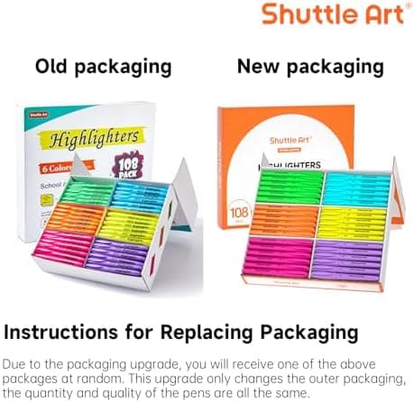 Shuttle Art Textmarker, 30 Stifte, Grün, schnell trocknender, ungiftiger, fluoreszierender Markierer für Erwachsene und