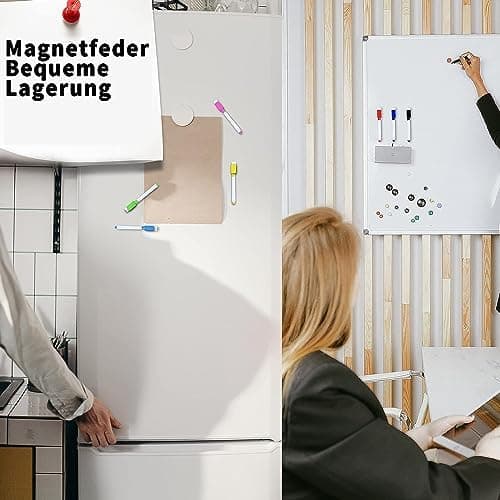 Tintenfree VOTON Whiteboard Marker - 10 Farben, Magnetwhiteboard Stifte und Radiergummi Set für professionelle Whiteboa