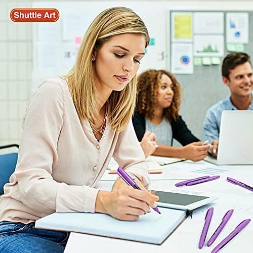 Shuttle Art Textmarker, 30 Stifte, Grün, schnell trocknender, ungiftiger, fluoreszierender Markierer für Erwachsene und