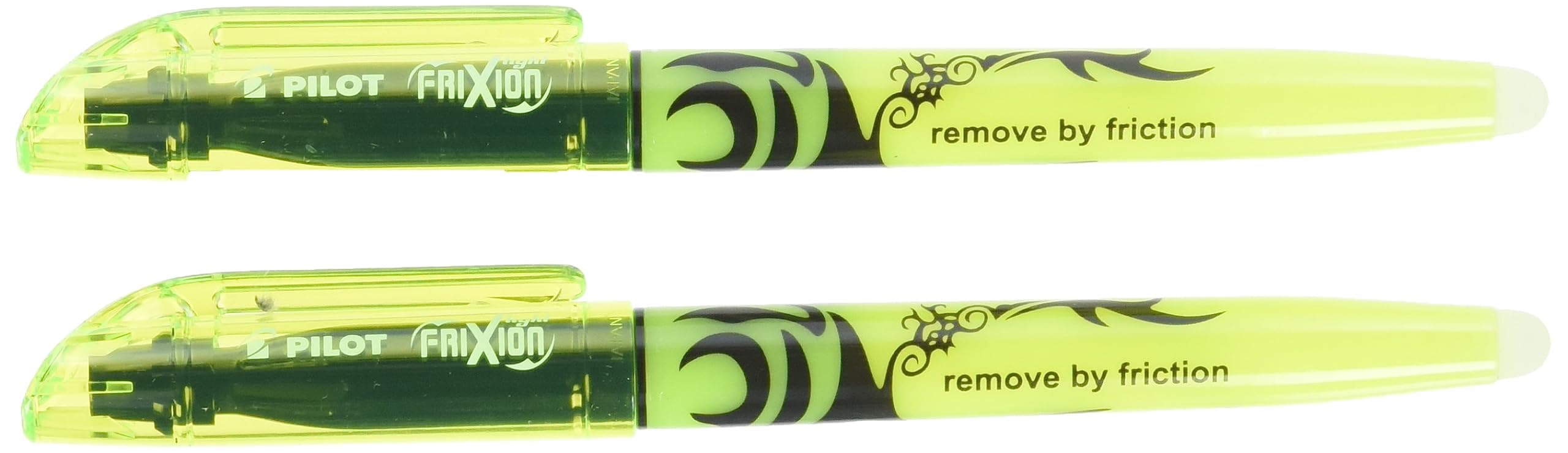 Pilot Frixion Textmarker 2er Packung radierbar gelb