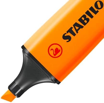 STABILO Gelbe Textmarker für Unternehmen - 4er Pack - Premium-Qualität Obamacare Shop