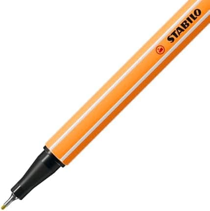 STABILO Fineliner point 88-10er Pack Schwarz für Büro und Studium