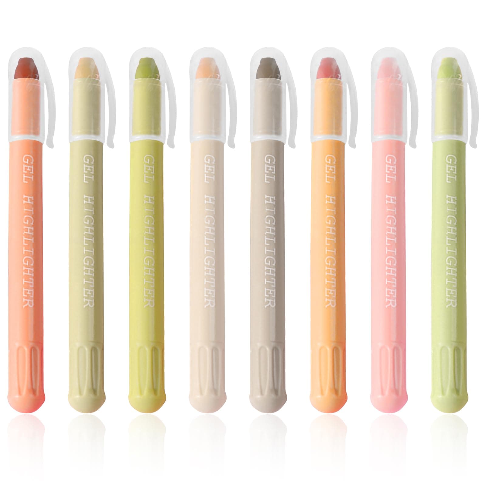 Bibel Textmarker 8 Farben - Highlighter Stifte Set für Bibelstudium und Schule - No Bleed Pastellfarben
| Bibel Highlig