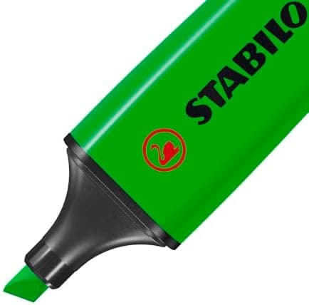 STABILO Gelbe Textmarker für Unternehmen - 4er Pack - Premium-Qualität Obamacare Shop