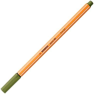 STABILO Fineliner point 88-10er Pack Schwarz für Büro und Studium