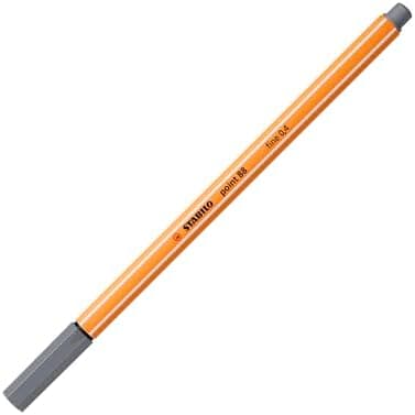 STABILO Fineliner point 88-10er Pack Schwarz für Büro und Studium