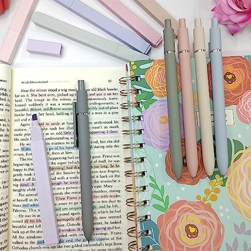 Aesthetic Gelstifte Textmarker Pastell Set Noir für Bibelschulen und Büro
| No Bleed Dry Fast Highlighter Pastell Set f
