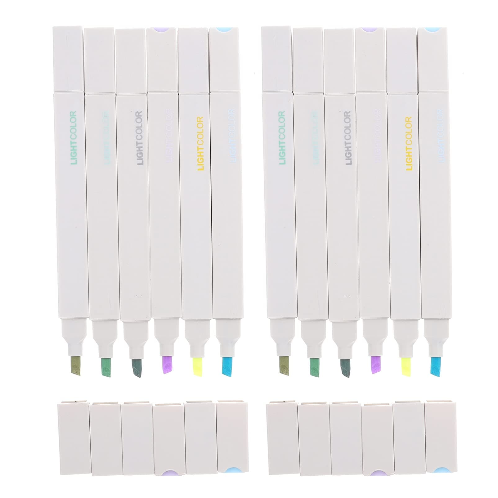 MAGICLULU Fluoreszierende Textmarker Für Schule Und Büro
| MAGICLULU Doppelspitze Markierstifte Leicht Tragbar
| MAGICL