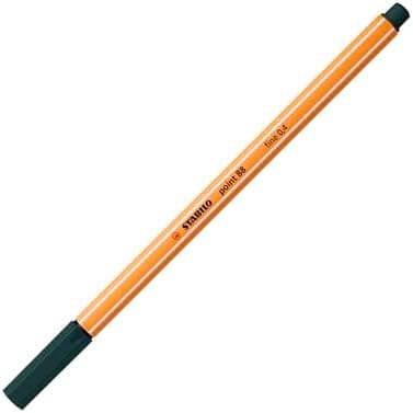 STABILO Fineliner point 88-10er Pack Schwarz für Büro und Studium