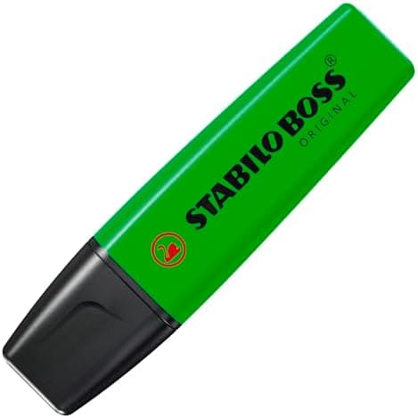 STABILO Gelbe Textmarker für Unternehmen - 4er Pack - Premium-Qualität Obamacare Shop