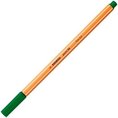 STABILO Fineliner point 88-10er Pack Standardfarben für Kritikler in der Büro- und Schulnutzung mit feinen Linien undmul