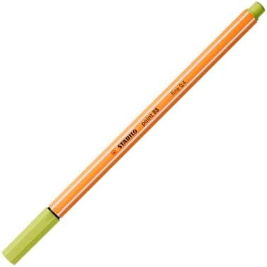STABILO Fineliner point 88-10er Pack Schwarz für Büro und Studium