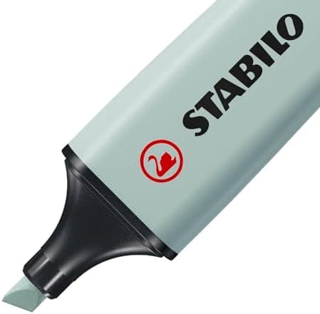 STABILO Textmarker BOSS ORIGINAL NatureCOLORS - 6er Pack - Farbige Markierer für Künstler und Designern - Dickes Marker