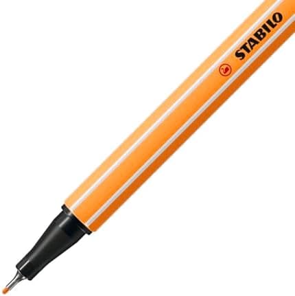 STABILO Fineliner point 88-10er Pack Schwarz für Büro und Studium