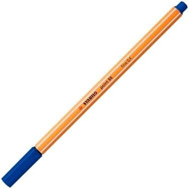 STABILO Fineliner point 88-10er Pack Schwarz für Büro und Studium
