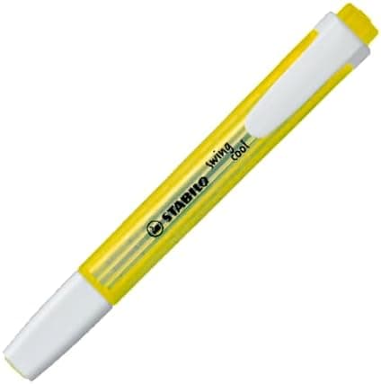 STABILO Textmarker swing cool Pastel für Kinder - Schulzweck - 14er Pack - Unenschädliche Farben - Schulbuch UV-Unterstr