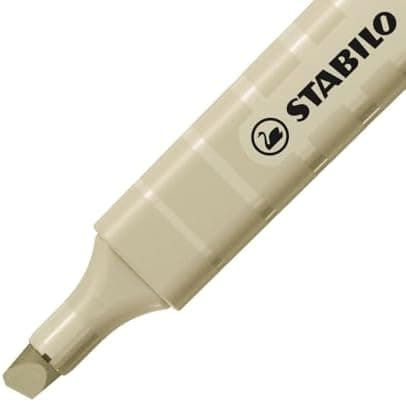 STABILO Textmarker swing cool NatureCOLORS - Farben für Kids - Schulzeit -reative Malerei - 6 Stifte - Naturfarben