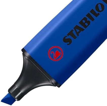 STABILO Textmarker BOSS ORIGINAL NatureCOLORS - Farbmuster für jeden Anlass - 4er Pack - Rouge, Ultramarinblau, Grauviol