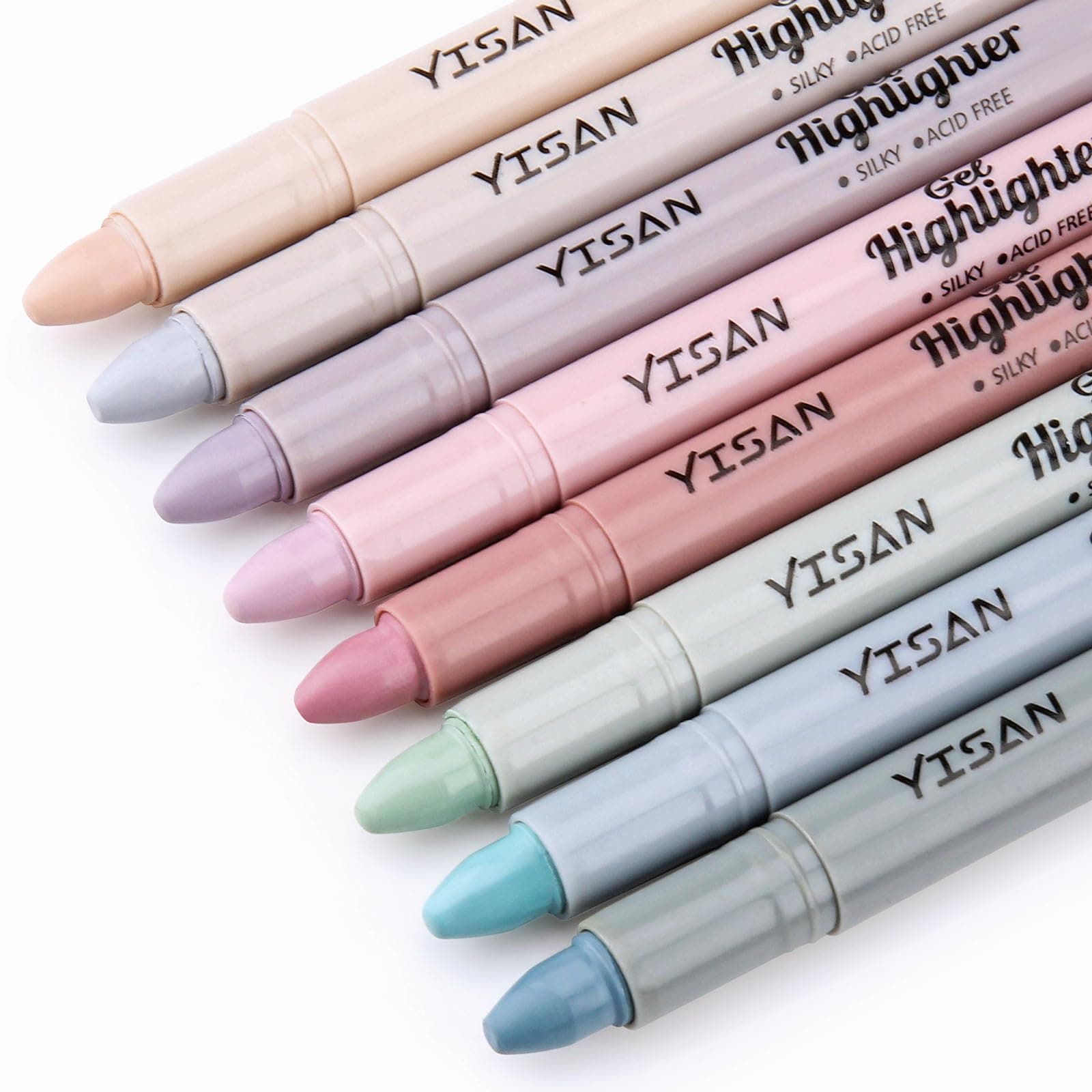 YISAN Bibel Highlighter - Buchstabierungstextmarker, Ideal für Bibeln, 8 Farben Set, 70634
| YISAN Bibel Textmarker - H
